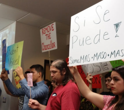 Students demand “Cut Bruce Loose” at Alamo Colleges board meeting - The Mesquite Online News - Texas A&M University-San Antonio