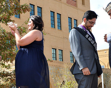 New campus royalty ascend the throne Oct. 24 at Fall Fest. - The Mesquite Online News - Texas A&M University-San Antonio