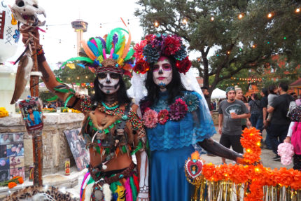 Slideshow/VIdeo:  San Antonio celebrates Dia de los Muertos - The Mesquite Online News - Texas A&M University-San Antonio