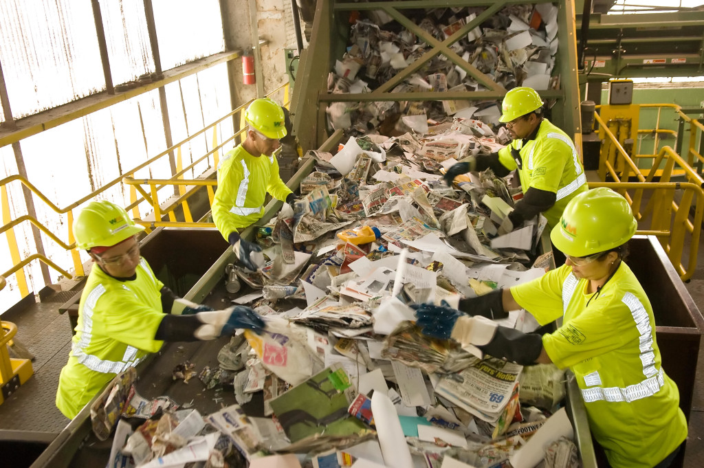 Trash disposal process