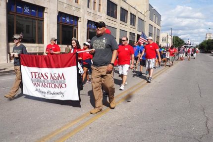 University joins Veterans Day Parade downtown - The Mesquite Online News - Texas A&M University-San Antonio