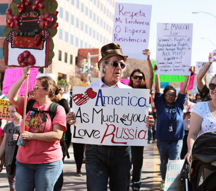 Women’s March draws hundreds of people - The Mesquite Online News - Texas A&M University-San Antonio