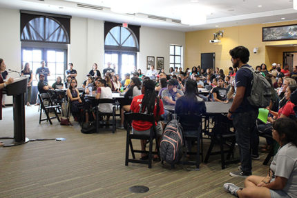 Congressional candidate Gina Ortiz Jones addresses students - The Mesquite Online News - Texas A&M University-San Antonio