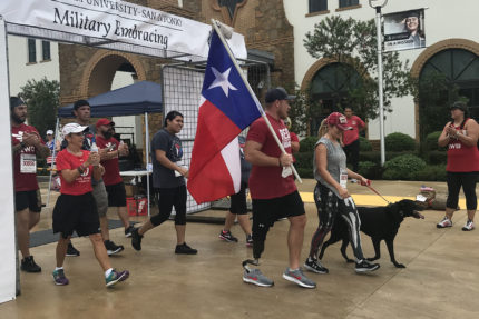 Honoring heroes, one step at a time - The Mesquite Online News - Texas A&M University-San Antonio