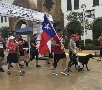 Honoring heroes, one step at a time - The Mesquite Online News - Texas A&M University-San Antonio