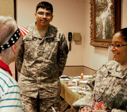 ROTC cadets share holiday cheer with retirees - The Mesquite Online News - Texas A&M University-San Antonio