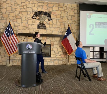 Speakers encourage using head to prevent aches - The Mesquite Online News - Texas A&M University-San Antonio