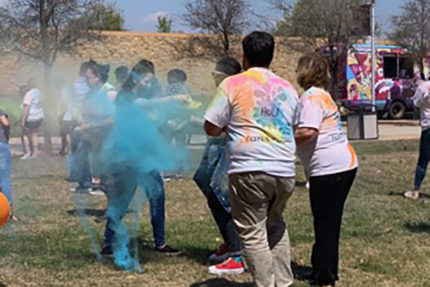 Festival brightens campus with color - The Mesquite Online News - Texas A&M University-San Antonio