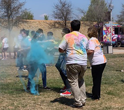 Festival brightens campus with color - The Mesquite Online News - Texas A&M University-San Antonio