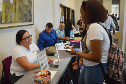 Students shop for employment at job fair - The Mesquite Online News - Texas A&M University-San Antonio