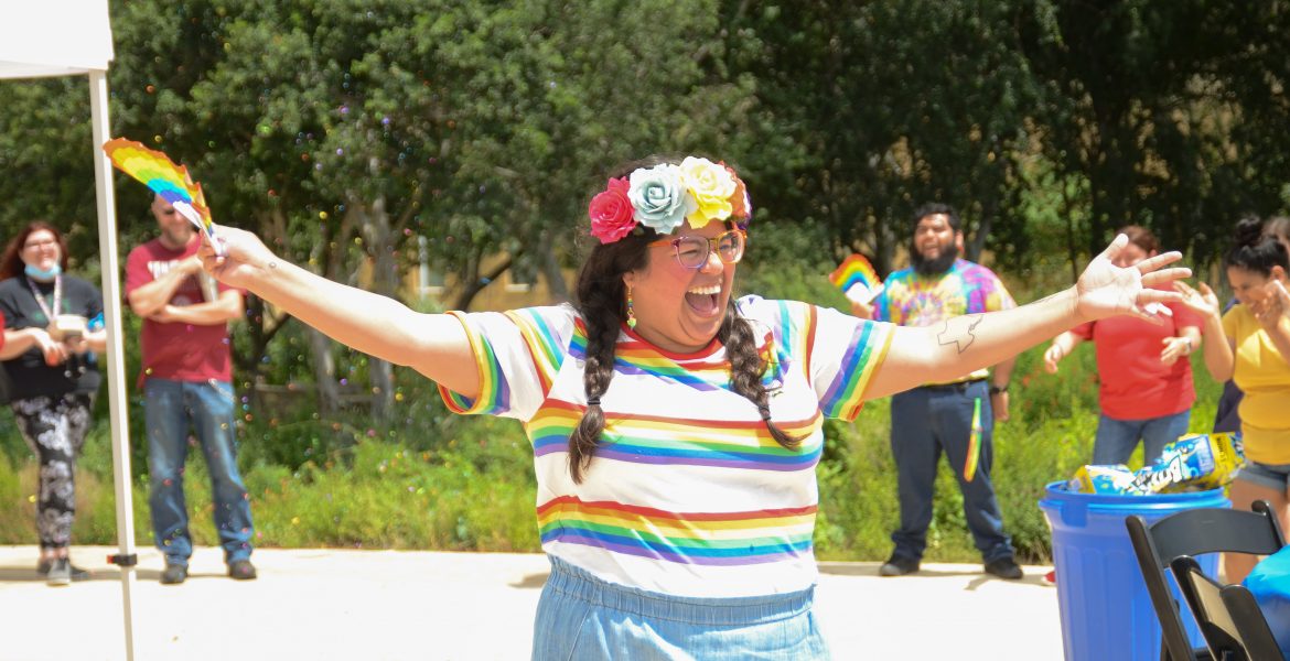 Campus celebrates Pride month with picnic, catwalk - The Mesquite Online News - Texas A&M University-San Antonio