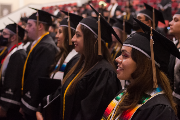 Fall graduates cross stage on campus - The Mesquite Online News - Texas A&M University-San Antonio