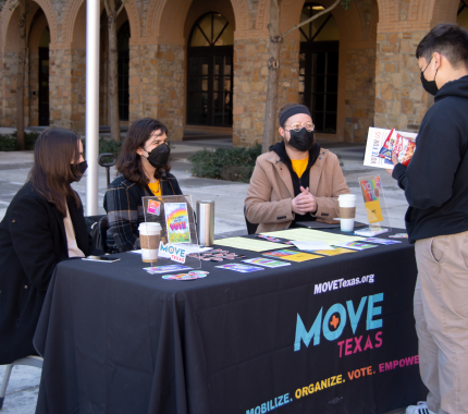 University event celebrates students voting in March 1 primary elections - The Mesquite Online News - Texas A&M University-San Antonio