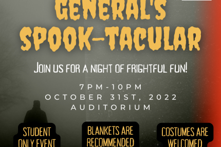 General’s Spook-tacular is set to frighten the night with movie and costume contest - The Mesquite Online News - Texas A&M University-San Antonio
