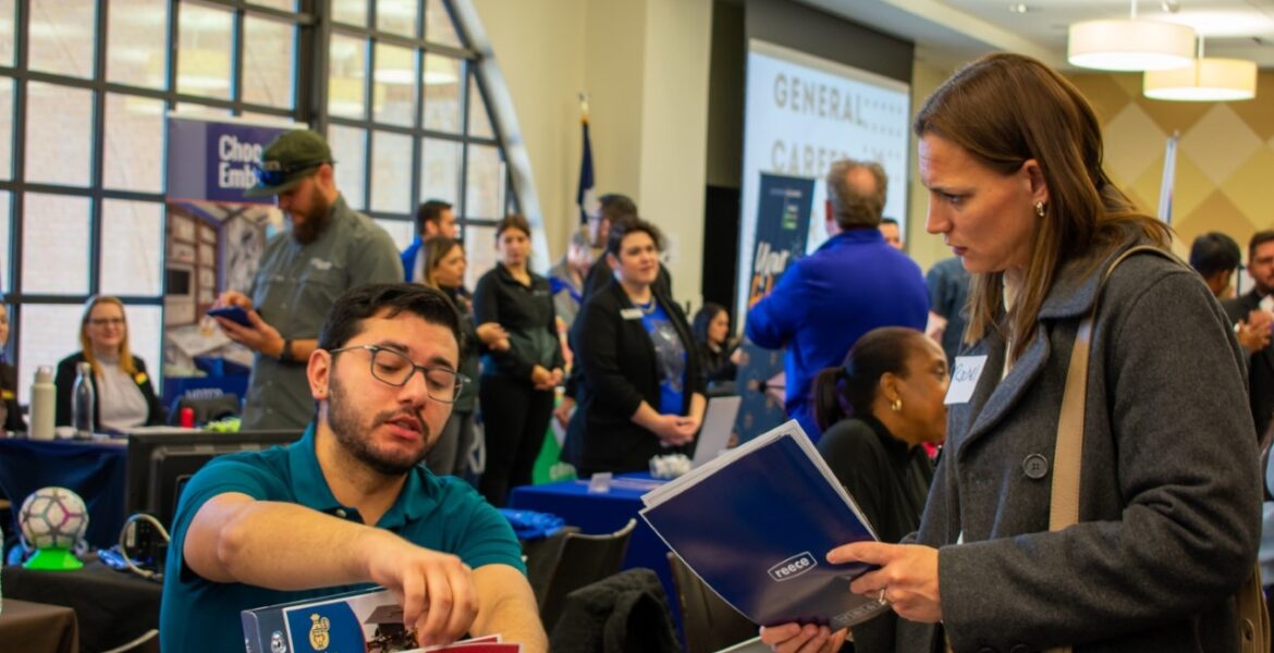 Mays Center arranges career fair for justice and wellness majors