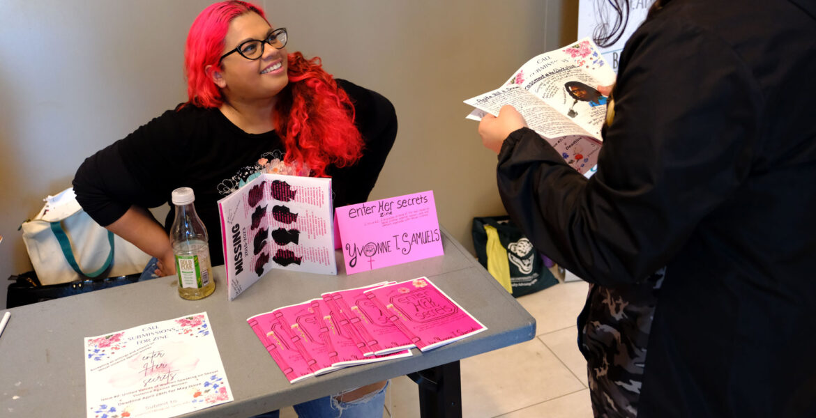 Identity, food, miscarriage: students explore personal themes at ‘Zine Fest’ - The Mesquite Online News - Texas A&M University-San Antonio