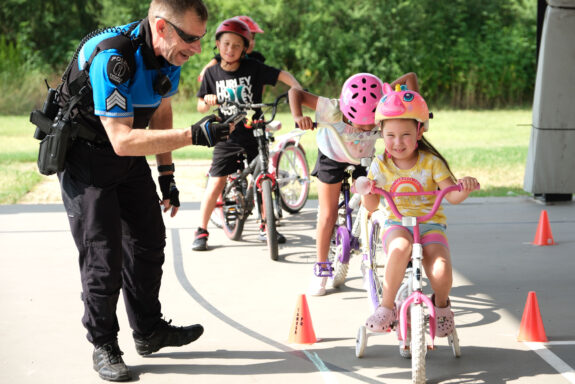 Bike Rodeo lets children wrangle their skills with TAMUSA PD - The Mesquite Online News - Texas A&M University-San Antonio