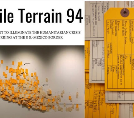 University to host pop-up art exhibit by Undocumented Migration Project: “Hostile Terrain 94” - The Mesquite Online News - Texas A&M University-San Antonio