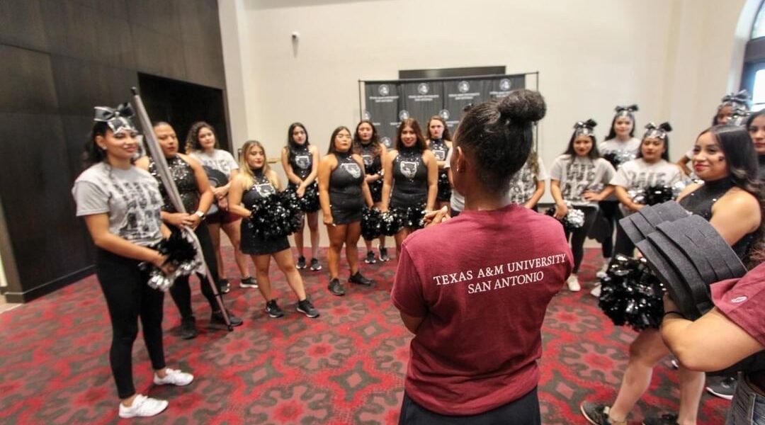 Panthera Onca Colorguard is building legacy, assistant director of spirit programs says - The Mesquite Online News - Texas A&M University-San Antonio