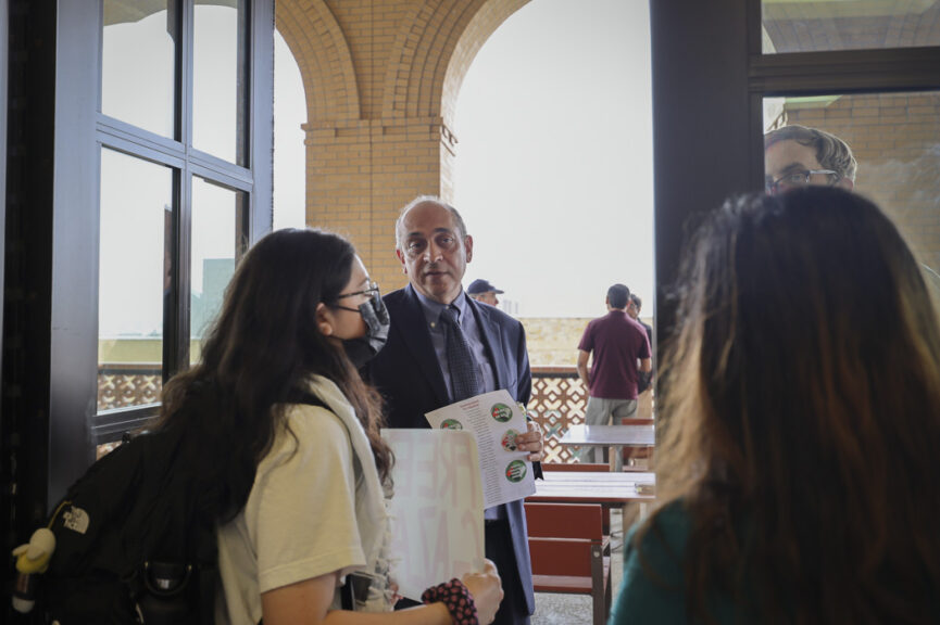 A&M-San Antonio students hold pro-Palestinian demonstration, deliver letter to university denouncing Abott’s order to limit student protests - The Mesquite Online News - Texas A&M University-San Antonio