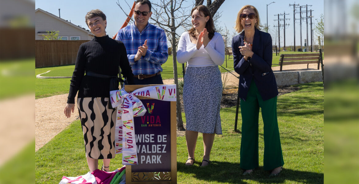VIDA park dedicated to natural sciences chair - The Mesquite Online News - Texas A&M University-San Antonio