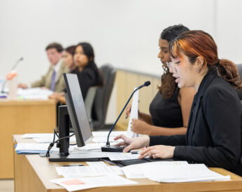 The Mock Trial Organization channels future legal careers in end-of-semester scrimmage - The Mesquite Online News - Texas A&M University-San Antonio