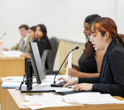The Mock Trial Organization channels future legal careers in end-of-semester scrimmage - The Mesquite Online News - Texas A&M University-San Antonio