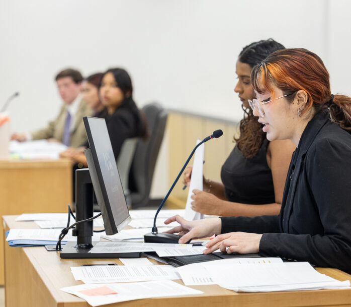 The Mock Trial Organization channels future legal careers in end-of-semester scrimmage - The Mesquite Online News - Texas A&M University-San Antonio