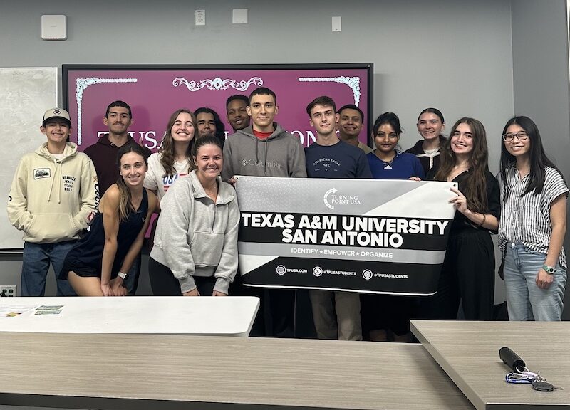 A&M-San Antonio TPUSA chapter grows amid national news - The Mesquite Online News - Texas A&M University-San Antonio