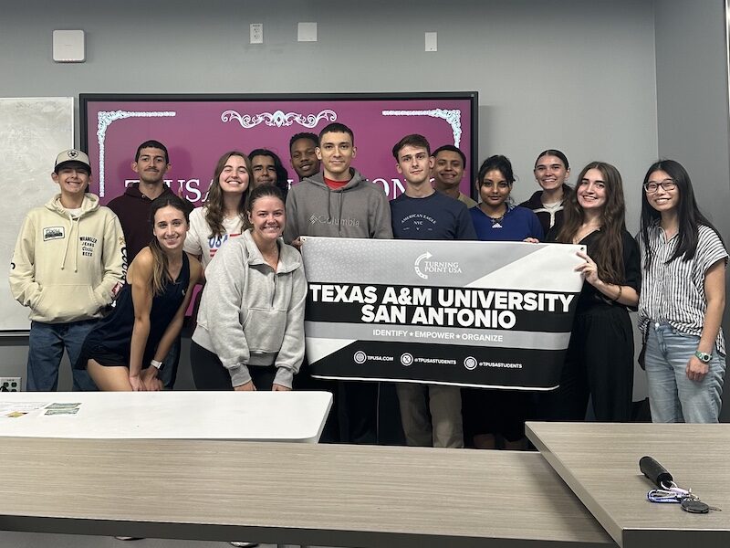 A&M-San Antonio TPUSA chapter grows amid national news - The Mesquite Online News - Texas A&M University-San Antonio