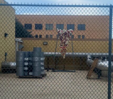 The Flame of Reflection temporarily dimmed as campus construction moves sculpture out of sight - The Mesquite Online News - Texas A&M University-San Antonio