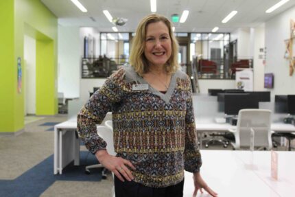 Glimpse of Kimberly Grotewold, TAMUSA campus AI librarian - The Mesquite Online News - Texas A&M University-San Antonio
