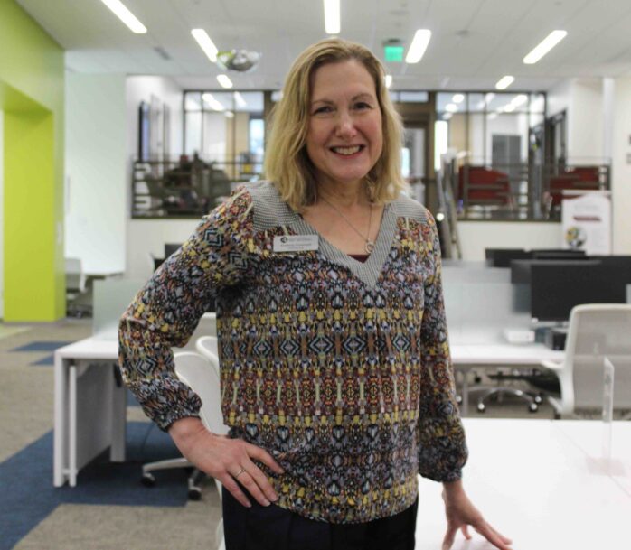 Glimpse of Kimberly Grotewold, TAMUSA campus AI librarian - The Mesquite Online News - Texas A&M University-San Antonio
